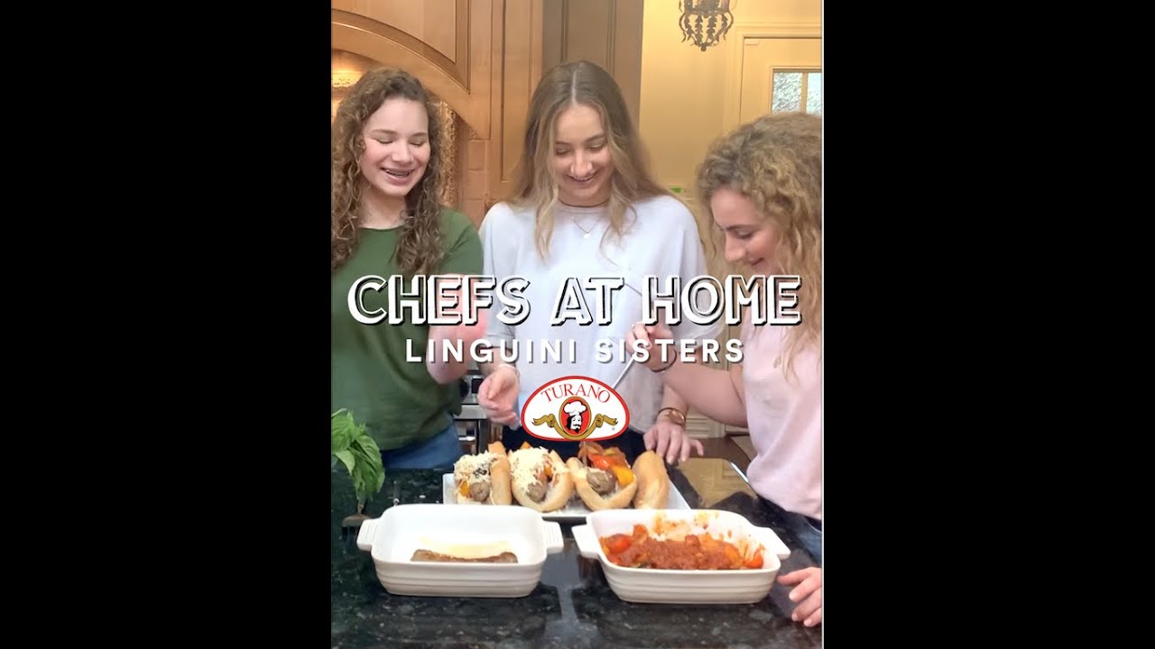 Italian Sausage & Peppers - Linguine Sisters | Turano Baking