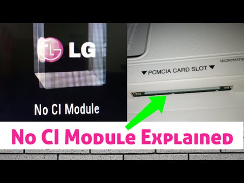 No CI Module & Scrambled On LG TV Explained