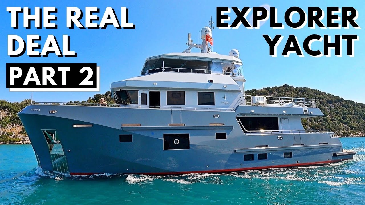 2021 BERING 77 EXPLORER YACHT TOUR - PART 2 / EXPEDITION Liveaboard Go Anywhere World Cruiser Boat