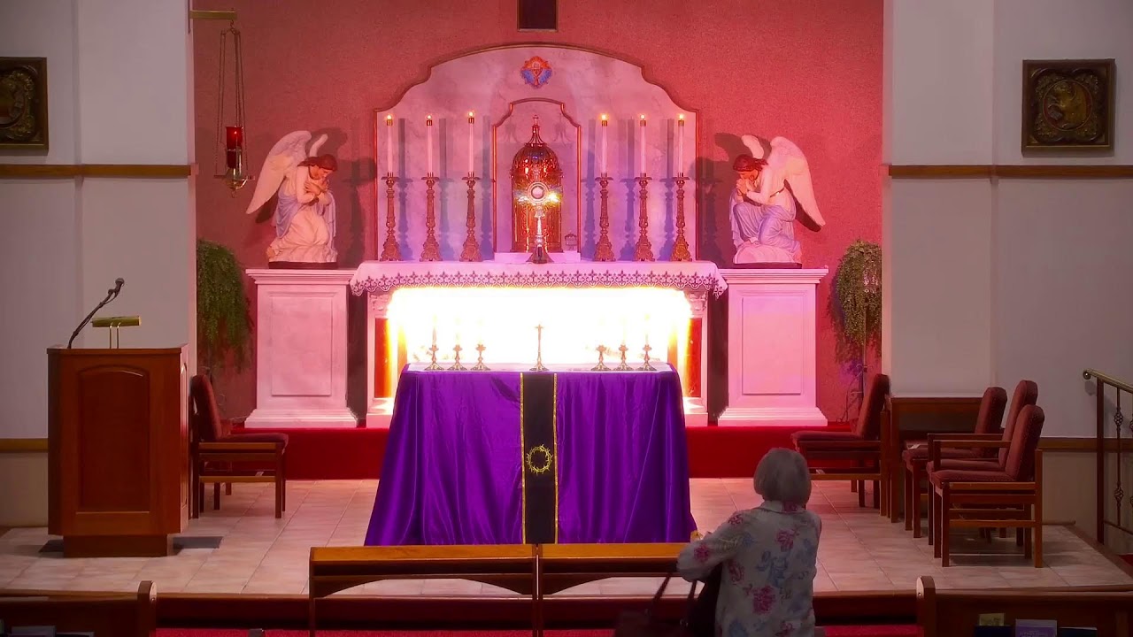 THE DAILY MASS - Corpus Christi Catholic Church celebrates Mass every Wednesday at 12:15 PM