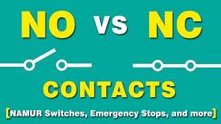 NO vs NC | 5 PRACTICAL and IMPORTANT Points About Normally Closed and Normally Open Contacts