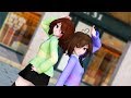 【MMD】Love Me If You Can【Undertale】Chara &amp; Frisk (日本/EN sub) [4K UHD]