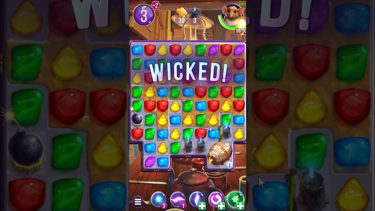 Harry Potter: Puzzles & Spells level 768 no boosters