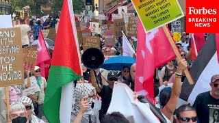 Anti-Trump Protesters Demonstrate Outside RNC In Milwaukee, Wisconsin