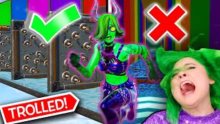 THE ULTIMATE TROLL DEATHRUN *rage quit* | Fortnite Creative