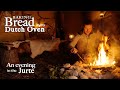 An evening in my Jurte and baking bread in the Dutch Oven | Bushcraft for photographers