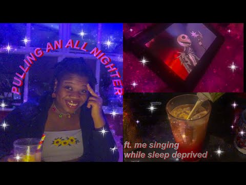 pulling an all nighter for the FIRST TIME