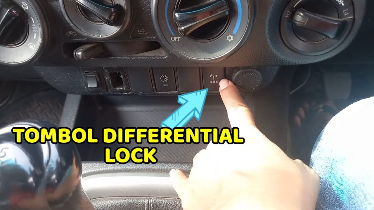 FUNGSI DIFFERENTIAL LOCK TOYOTA HILUX ‼️ DRIVER PEMULA