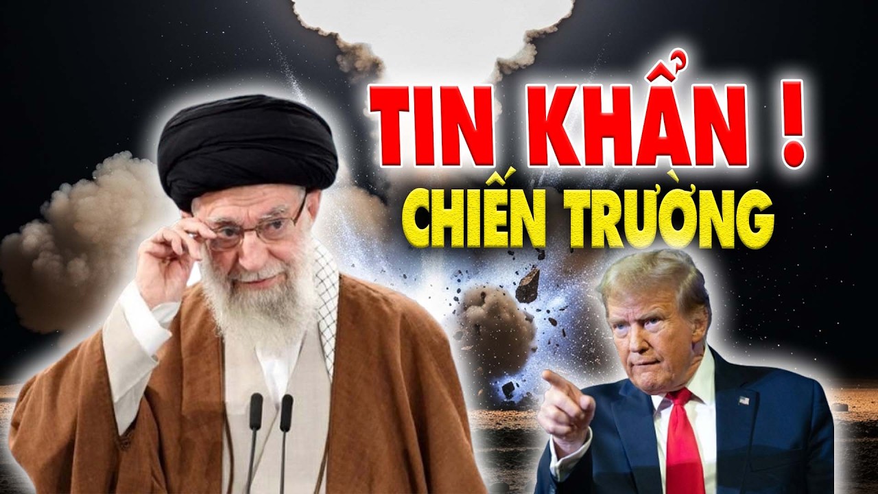 Tin khẩn Chiến trường Trung Đông : Iran phản đòn bằng tên lửa, Israel rung chuyển báo động khẩn.
