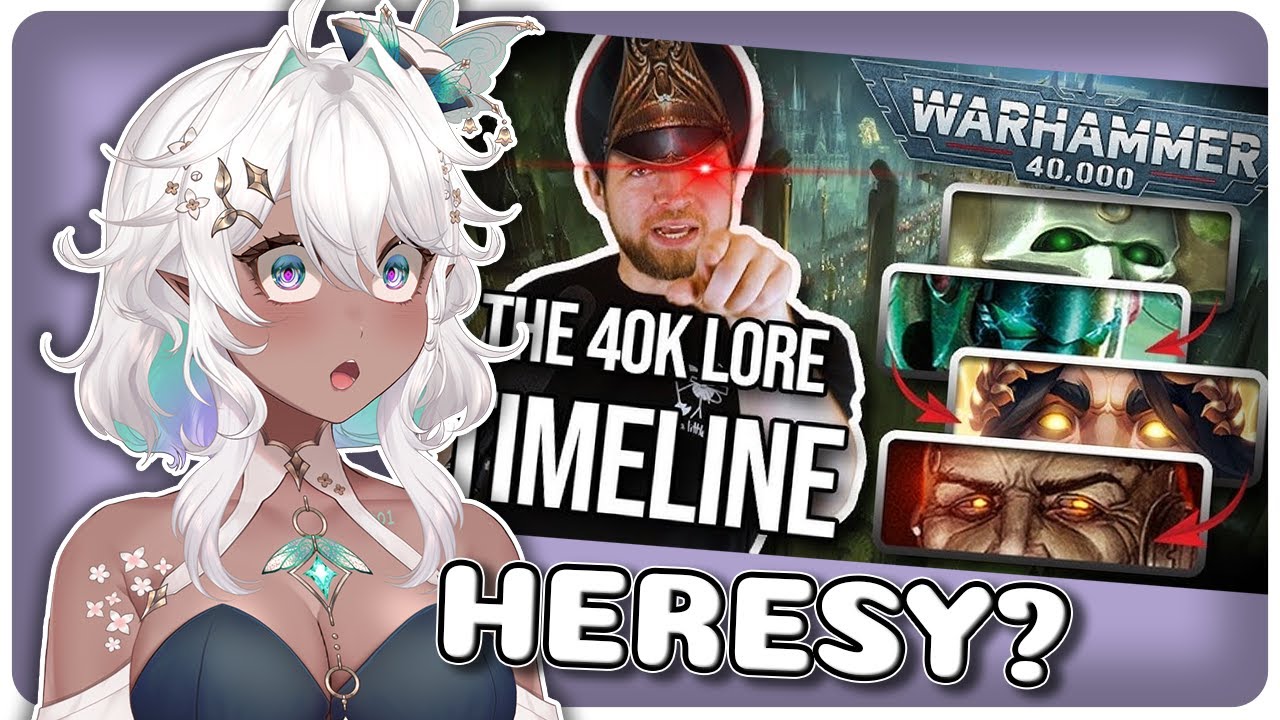 THIS UNIVERSE SUCKS?! | What is Warhammer 40,000? | Timeline of 40k Lore by Bricky | FIRST REACTION