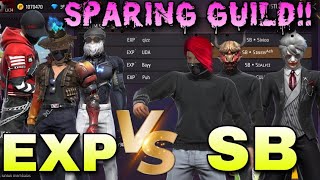 SPARING GUILD | GUILD EXP VS GUILD SB