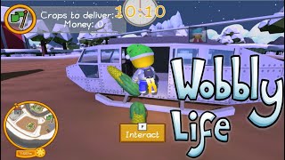 FARMING WITH A HELICOPTER IN WOBBLY LIFE