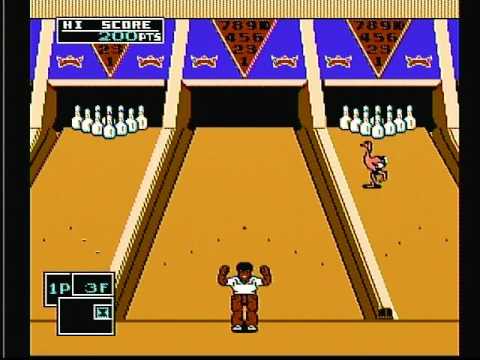 NES Championship Bowling Perfect Game