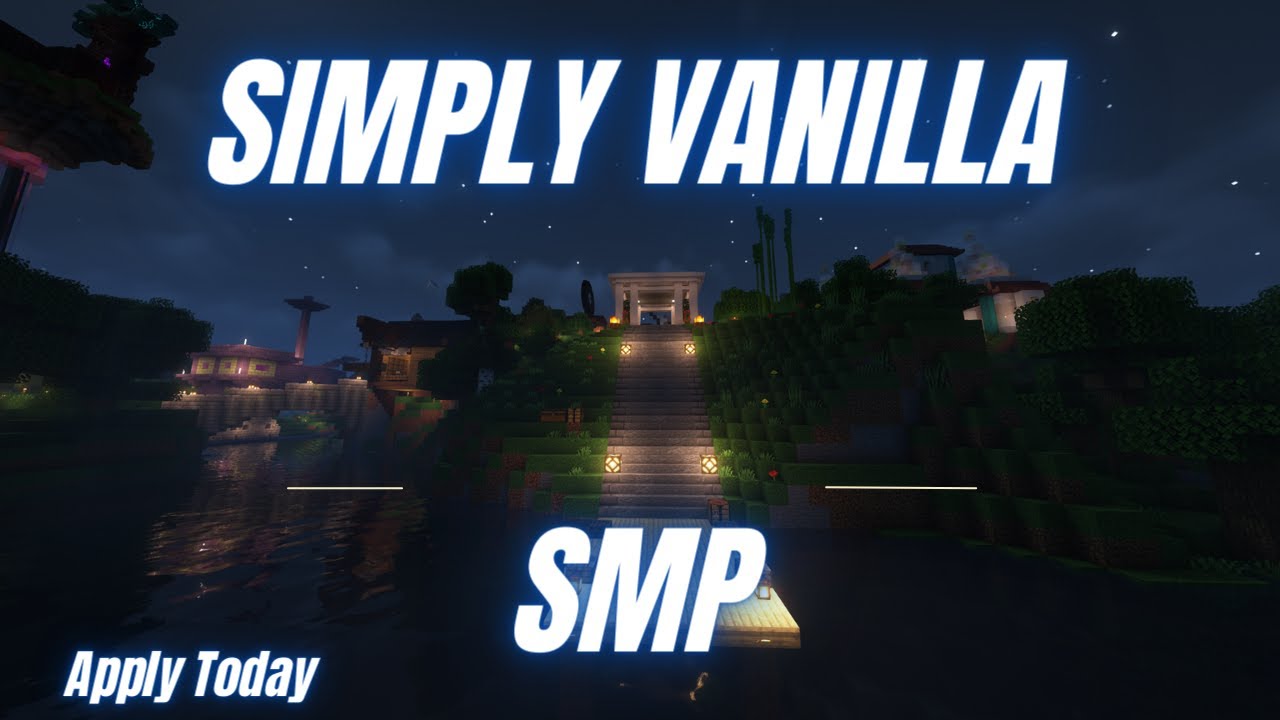 Simply Vanilla SMP - Hermitcraft Style SMP Showcase - Apply Today!