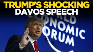 LIVE | Donald Trump Davos Speech | US President Faces Off With NATO Over Greenland | WEF 2026