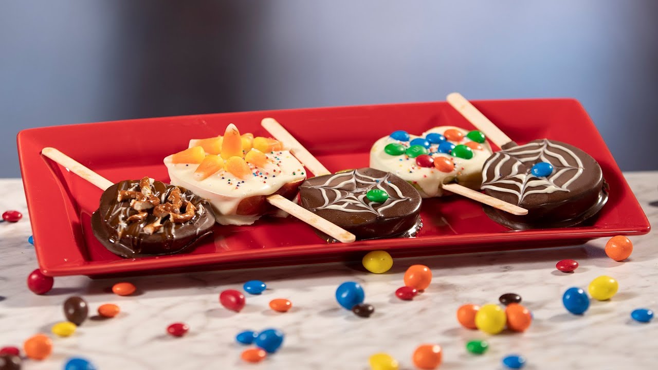 Halloween Apple Pops