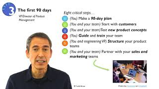 3 Minute Product Manager: VPs and Directors of Product Management - the First 90 Days
