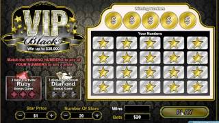 NeoGames' New £300,000 "VIP Black" Online Scratch Card screenshot 3
