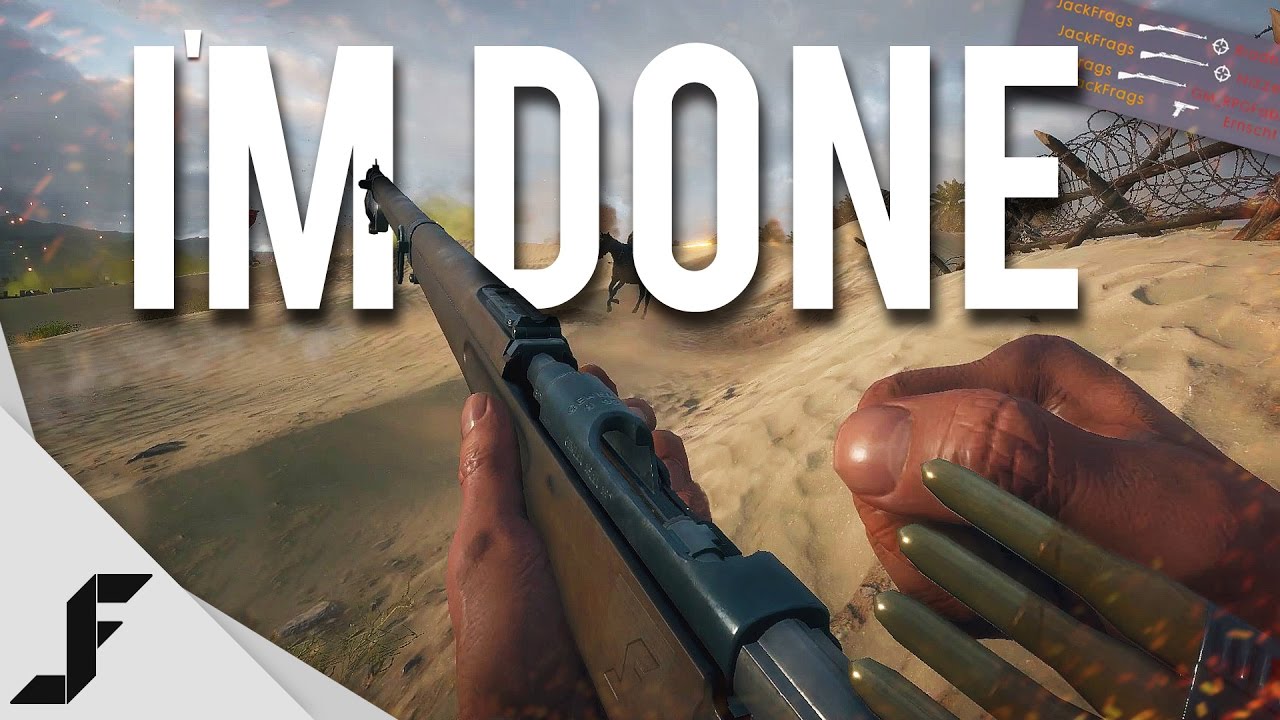 I'M DONE - Battlefield 1 Sniper