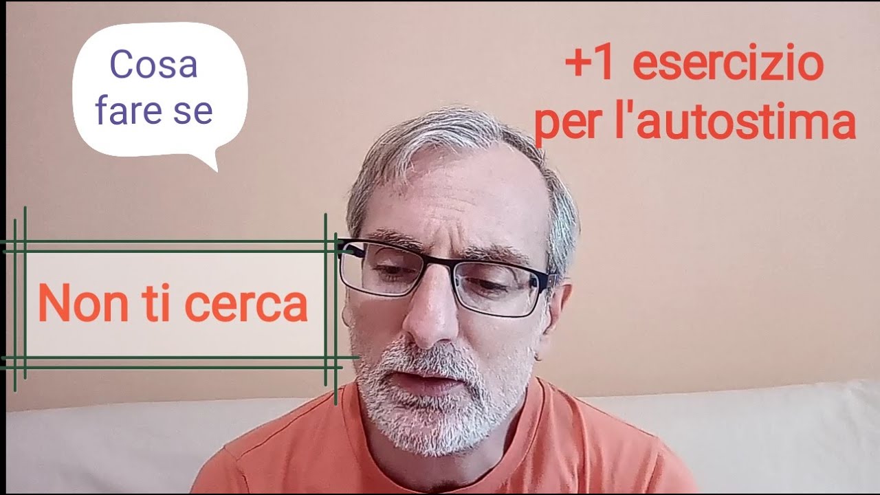 Cosa fare se non ti cerca #ansia #cambiamento #personale #autostima #