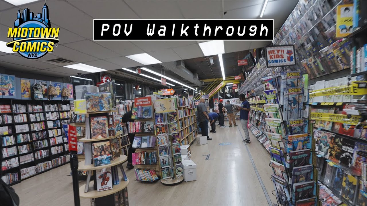 Midtown Comics Times Square POV Walkthrough
