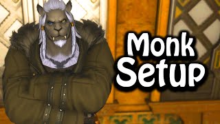 Monk UI HUD Layout and Hotbar Setup | FFXIV Endwalker