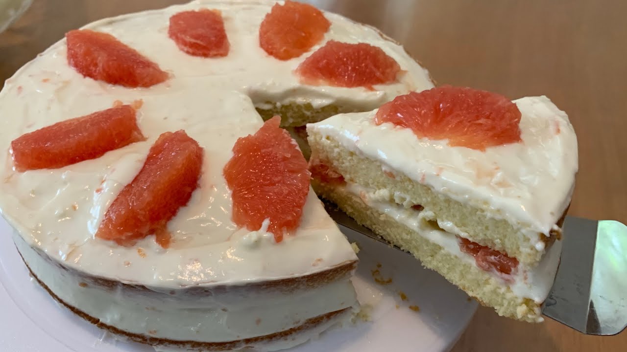 The Hollywood Brown Derby Grapefruit Cake Recipe YouTube