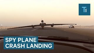 The U-2 Spy Plane Lands With A \\