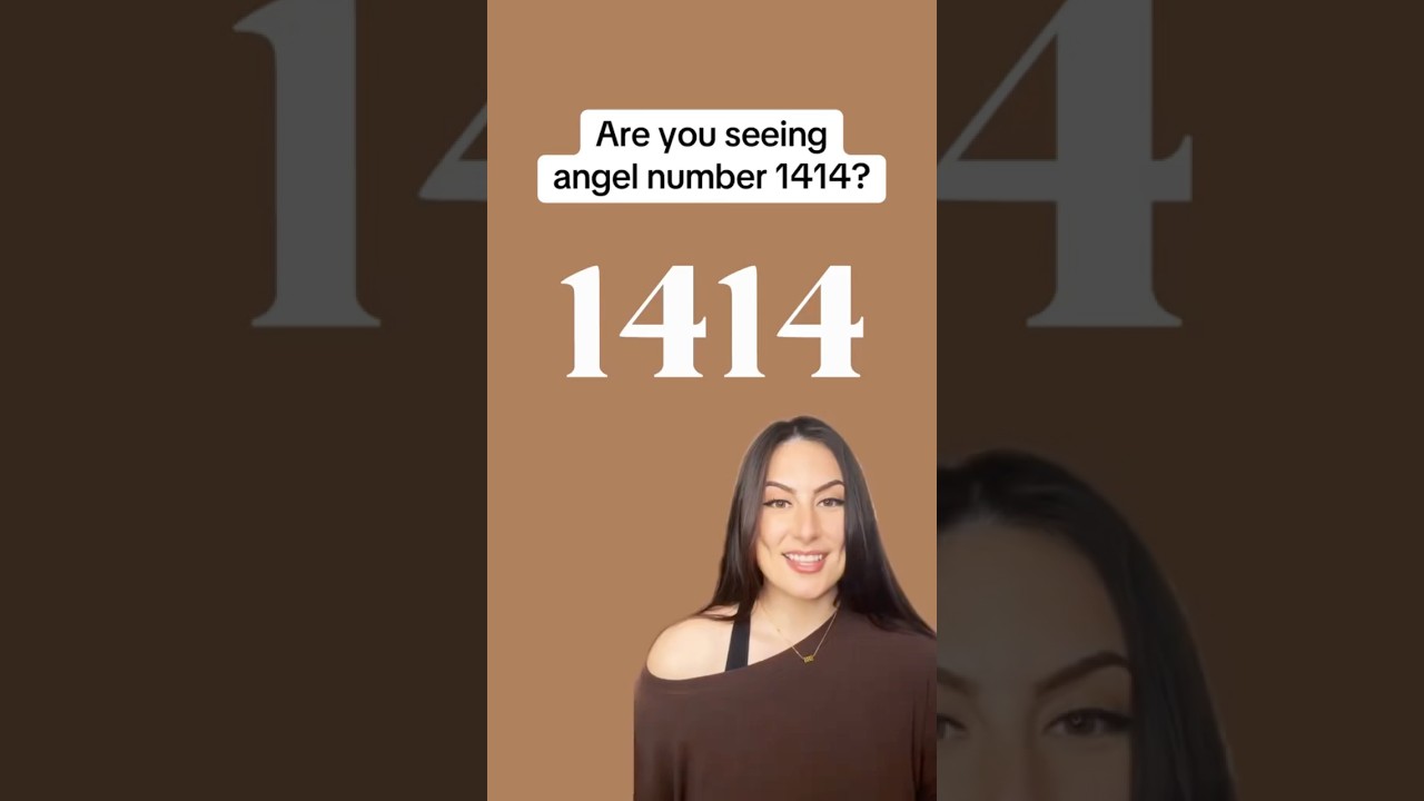 Are you seeing angel number 1414? 😇 #angelnumbers #spirituality