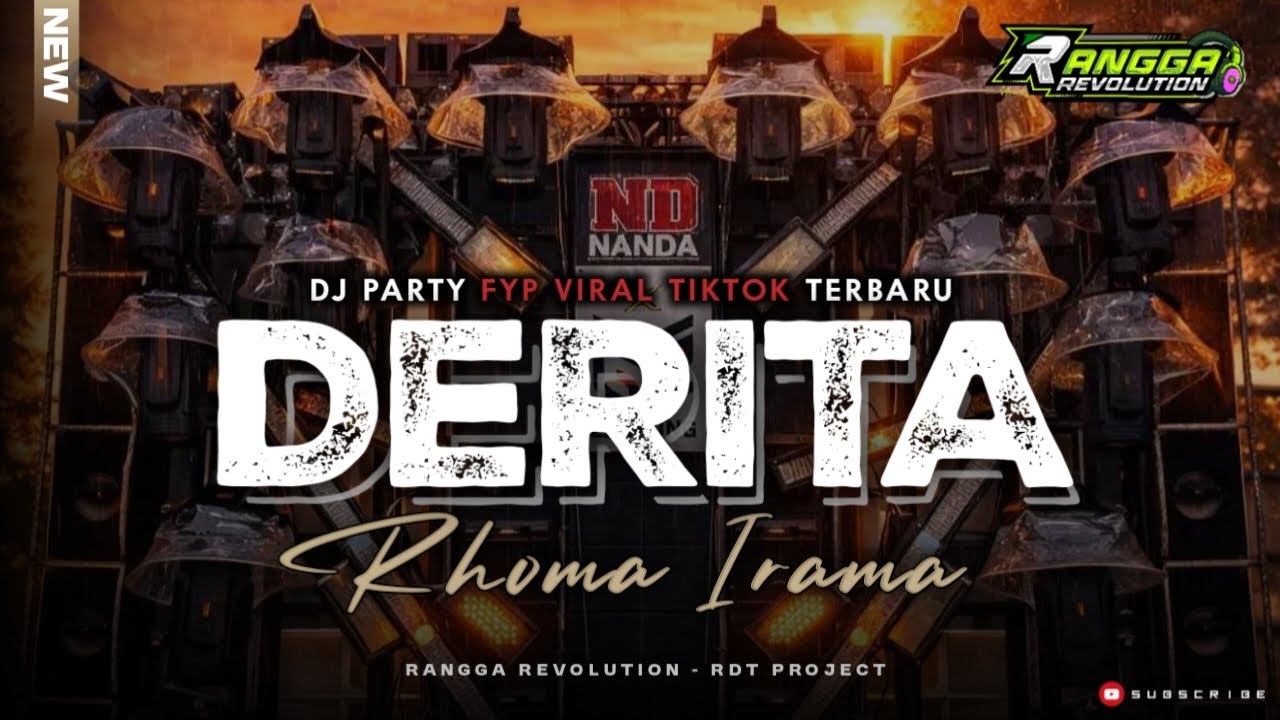DJ DERITA RHOMA IRAMA - STYLE TRAP PARTY BAS HOREG - TERBARU VIRAL TIKTOK ‼️
