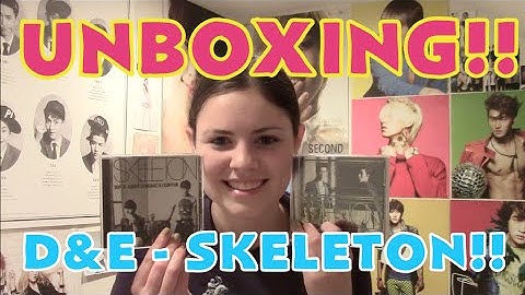 [UNBOXING] Donghae & Eunhyuk SKELETON Albums!!