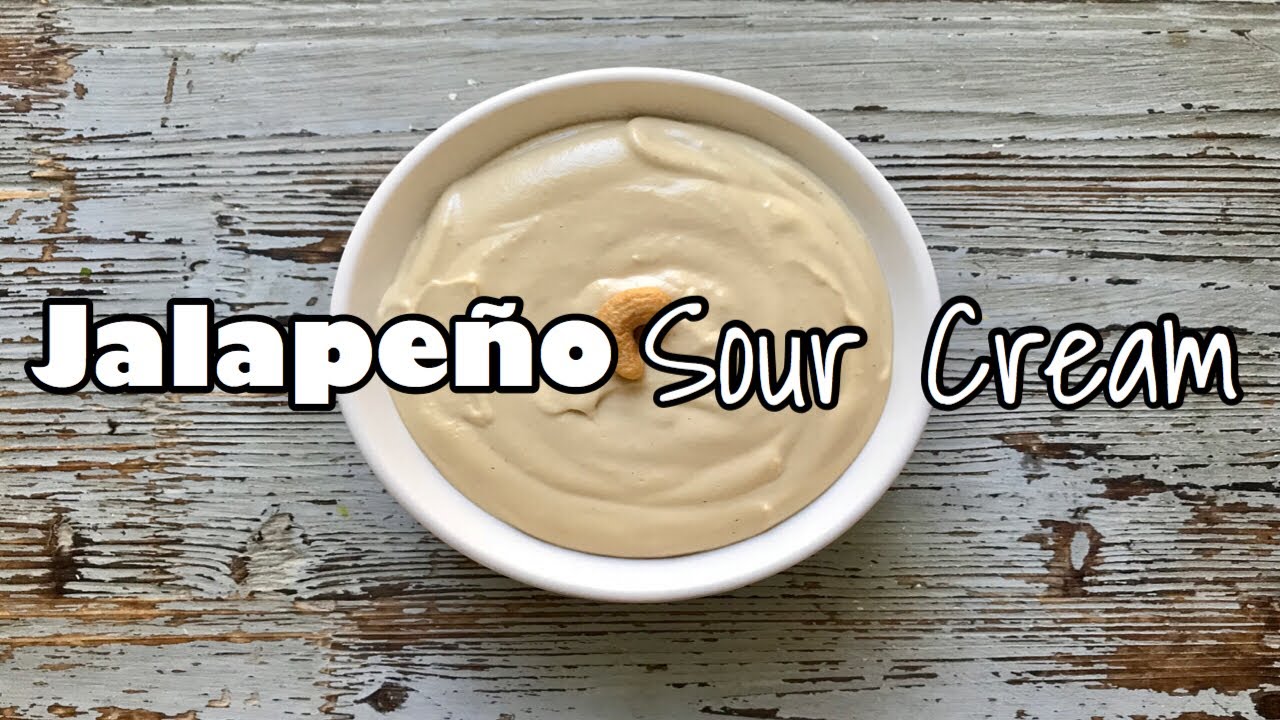 Jalapeno Sour Cream YouTube