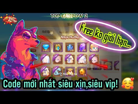 Video [Top Gunpow 2] Code free mới nhất siêu xịn,ko giới hạn... - youtube