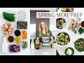 Meal prep for spring  healthy recipes  pdf guide