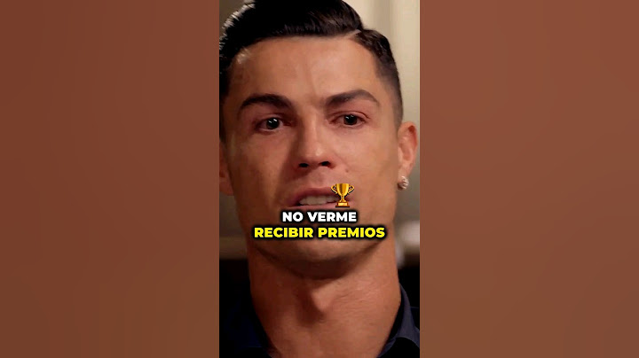 Cristiano Ronaldo llora durante entrevista hablando de su padre #emotional  #ronaldo #football