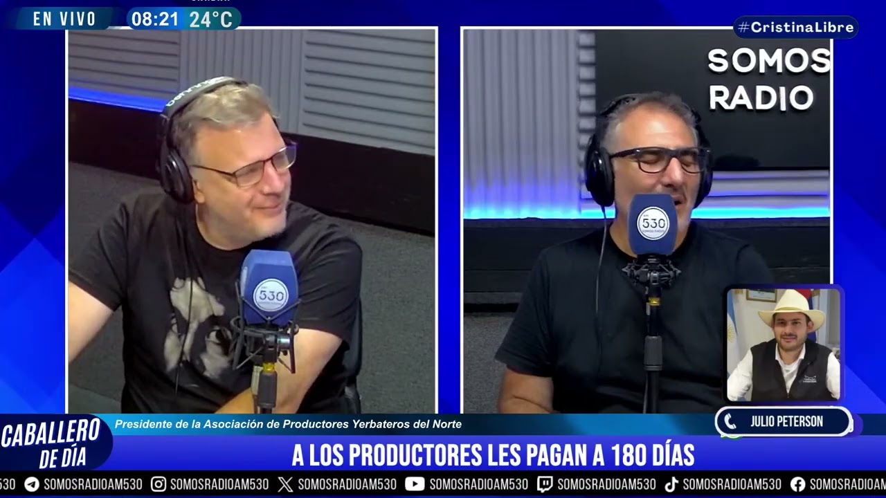 JULIO PETERSON | DESREGULACIÓN EN LA YERBA MATE | CABALLERO DE DÍA