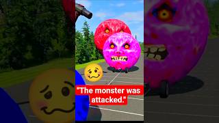 Big &amp; Small Moon Monster Cars - BeamNG.Drive #beamngdrive #3