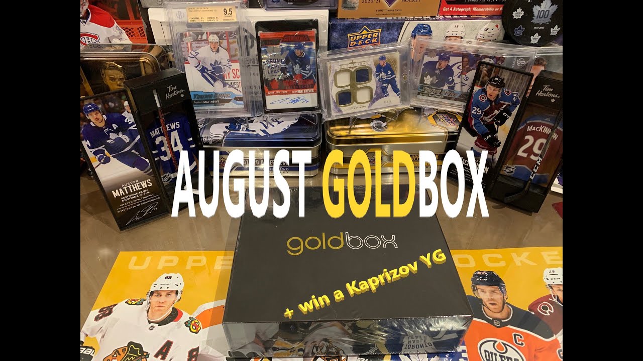 HOCKEY GOLDBOX August Edition hunting for the Matthews Young Gun