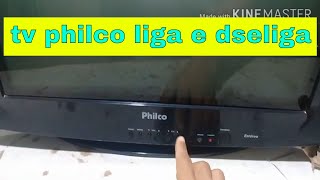Tv Philco Ph21Mss Liga E Desliga Em Seguida Led Piscando