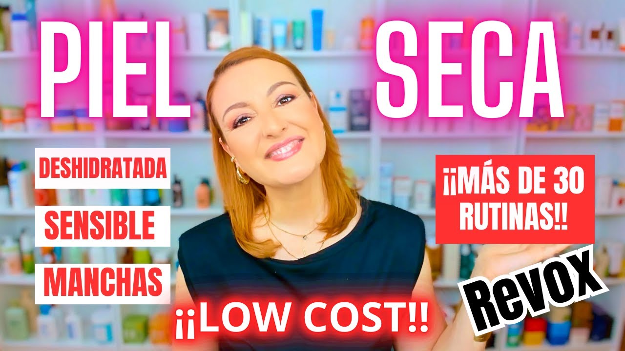 ¡ATENCIÓN! MÁS DE 30 RUTINAS FACIALES PARA PIEL SECA Y MADURA LOW COST!!