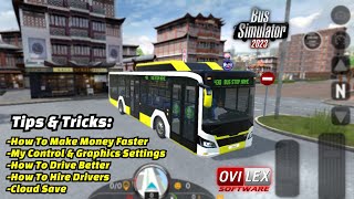 Bus Simulator 2023 Ovilex - How To Get Money Faster, My Graphics & Control Settings | Tips & Tricks screenshot 3