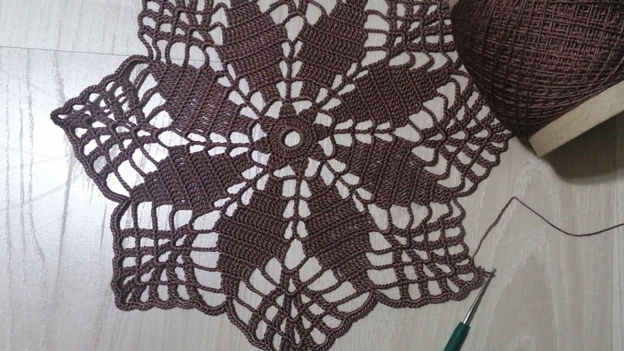 Güzel bir model oldu. Tığ işi örgü & Crochet Part 2