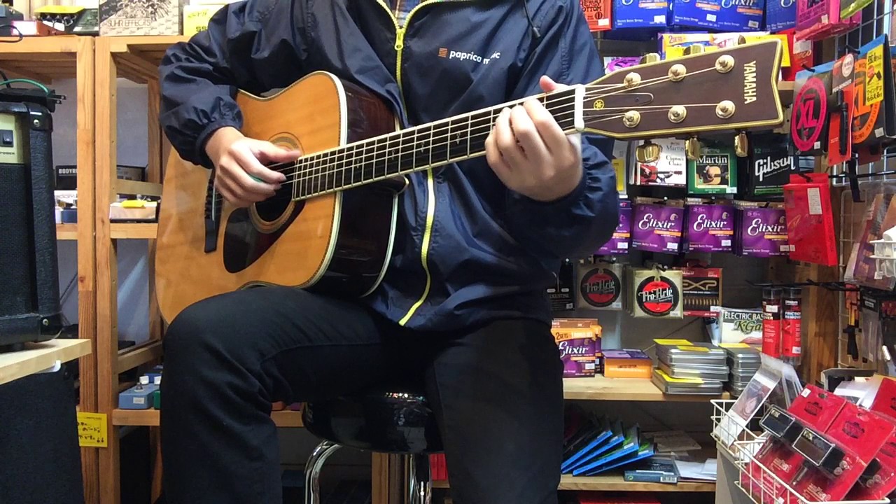 YAMAHA L-8 前期型 試奏 - YouTube