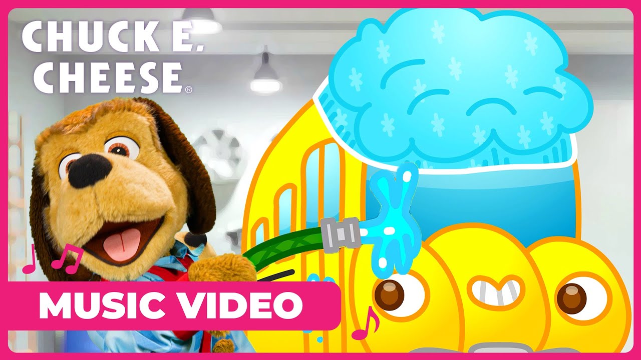Wheels on the Bus Wash Song! 🚌| Chuck E. Cheese Music Videos & Kids Songs | Back to School
