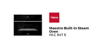 Teka Maestro Buit-in Steam Oven (HLC 847 S) screenshot 5