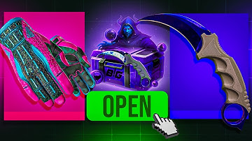 OPENING A $1,000 CASE ON CSGOBIG...