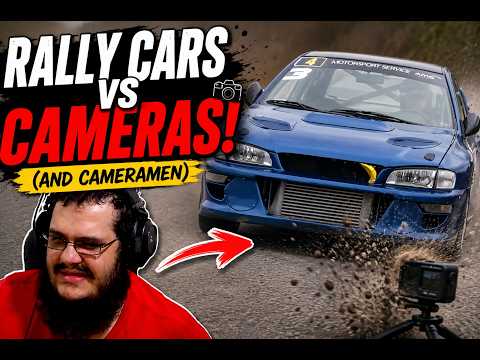 When Rally Cars Get Too Close to the Camera | Chopito Rally Reaction