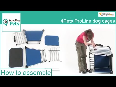 4Pets Proline dog cage -  How to assemble
