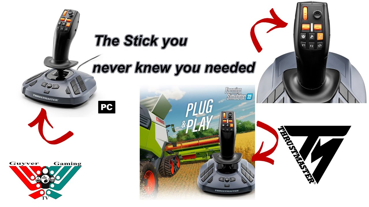 How to change SimTask FarmStick Right-handed / Left-handed Mode -  Thrustmaster - Technical support website