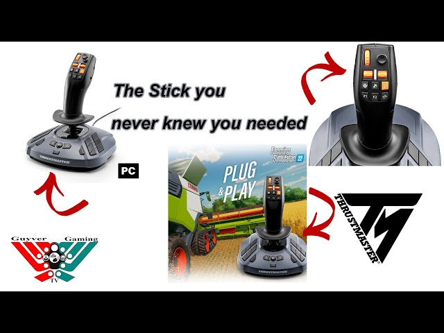 ThrustMaster SimTask FarmStick First look and impressions 